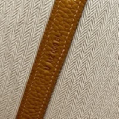 wholesale quality hermes garden party 36 clemence 2s sesame ghw